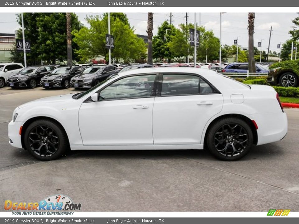 2019 Chrysler 300 S Bright White / Smoke/Black Photo #4