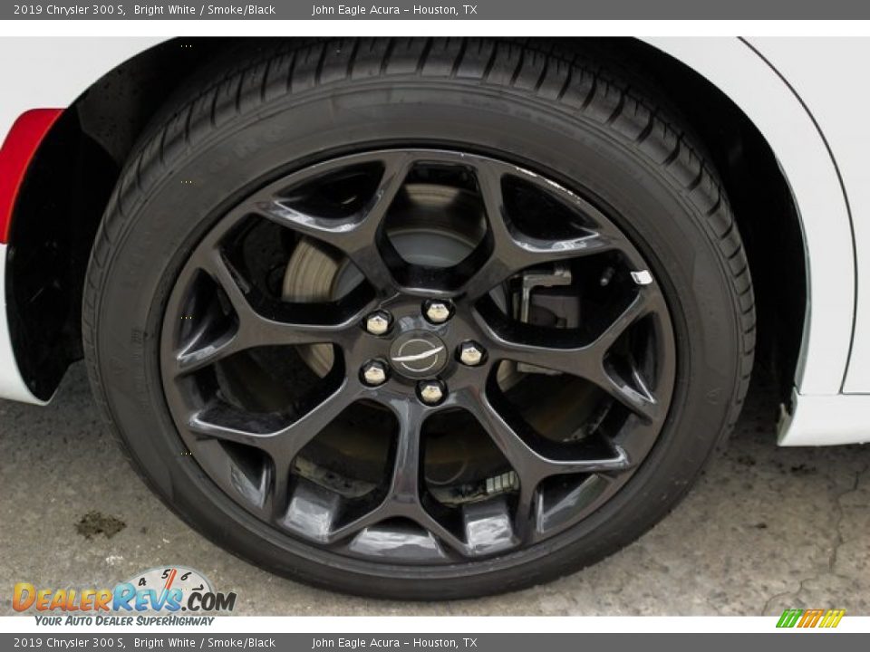 2019 Chrysler 300 S Bright White / Smoke/Black Photo #11