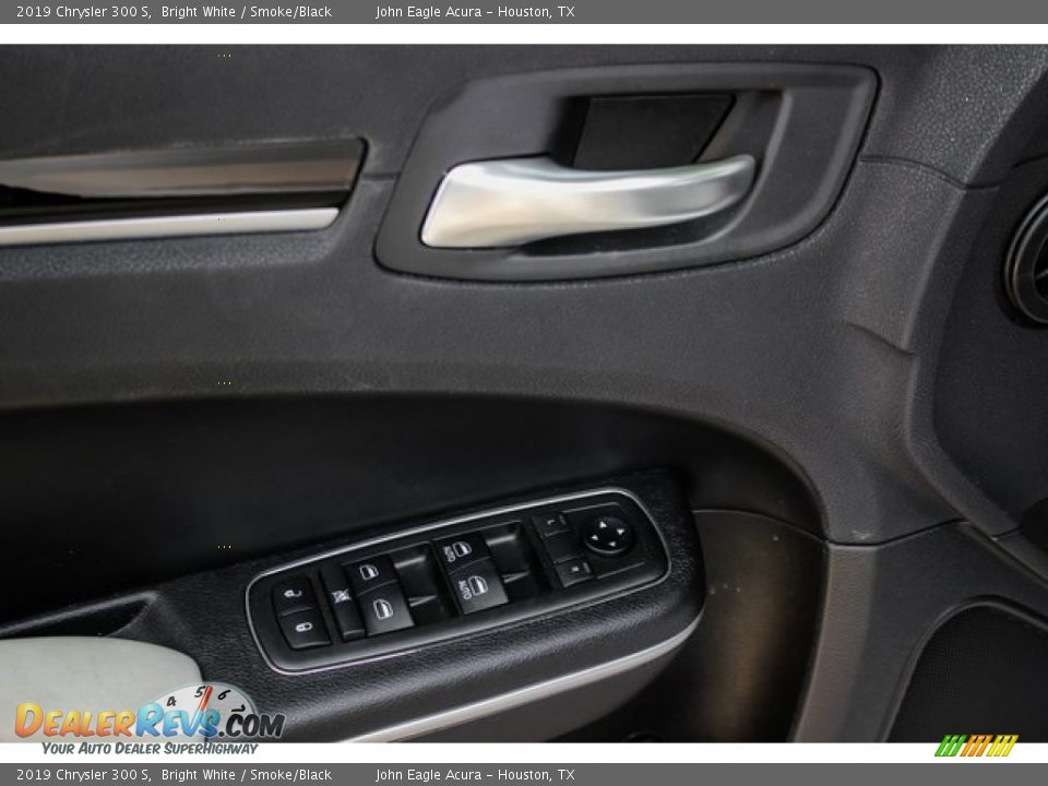 2019 Chrysler 300 S Bright White / Smoke/Black Photo #14