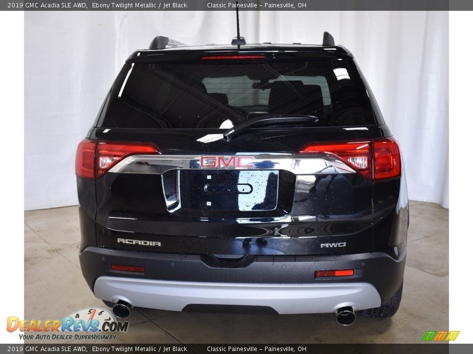 2019 GMC Acadia SLE AWD Ebony Twilight Metallic / Jet Black Photo #3