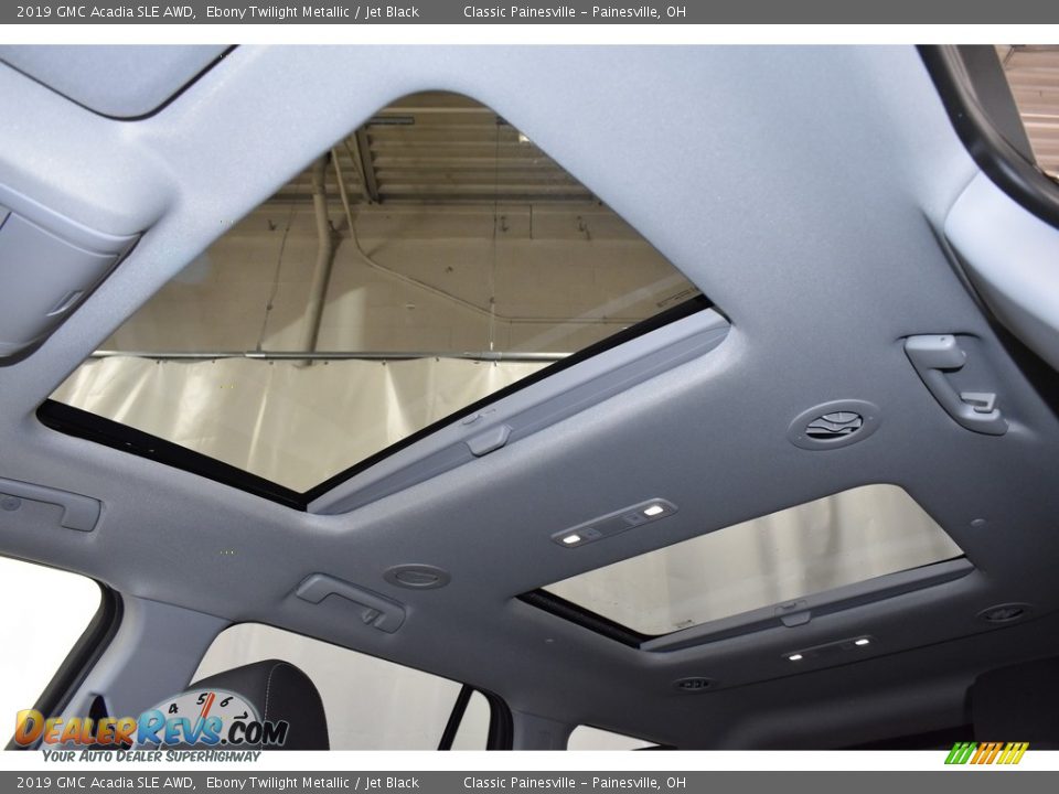 2019 GMC Acadia SLE AWD Ebony Twilight Metallic / Jet Black Photo #6