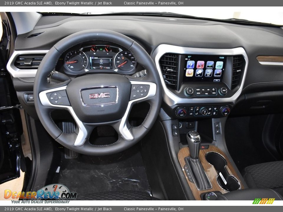 2019 GMC Acadia SLE AWD Ebony Twilight Metallic / Jet Black Photo #10