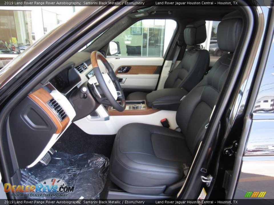 Ebony/Ivory Interior - 2019 Land Rover Range Rover Autobiography Photo #3