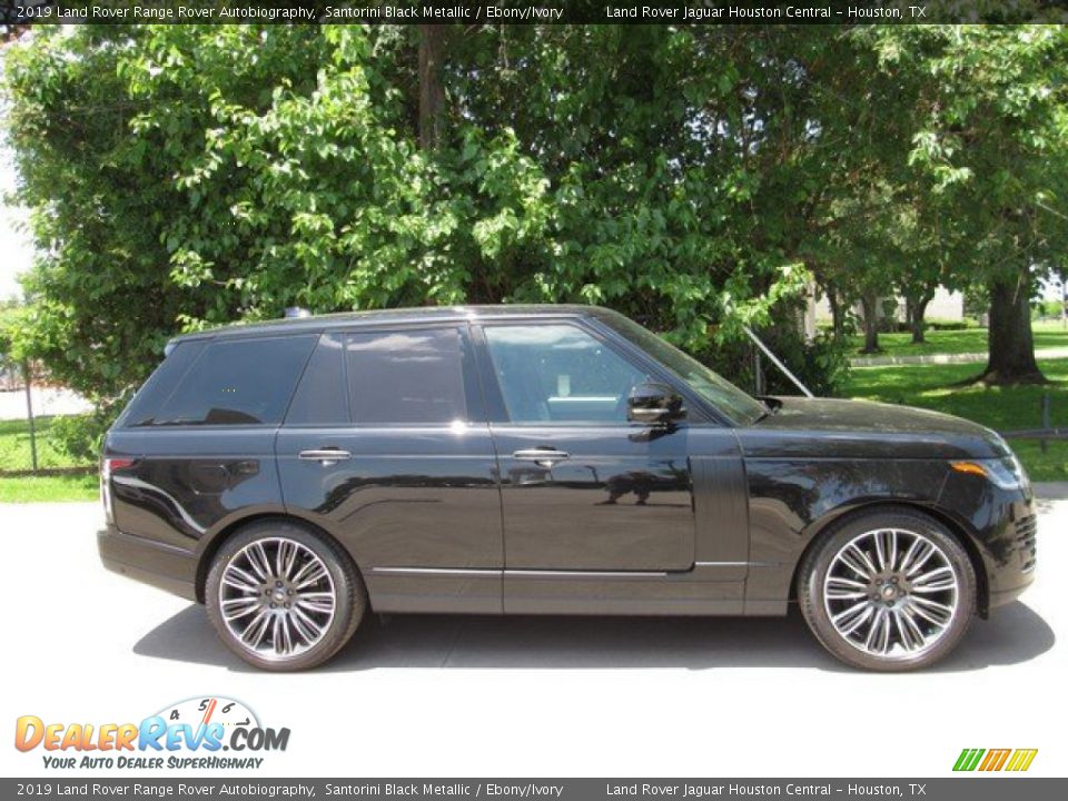 Santorini Black Metallic 2019 Land Rover Range Rover Autobiography Photo #6