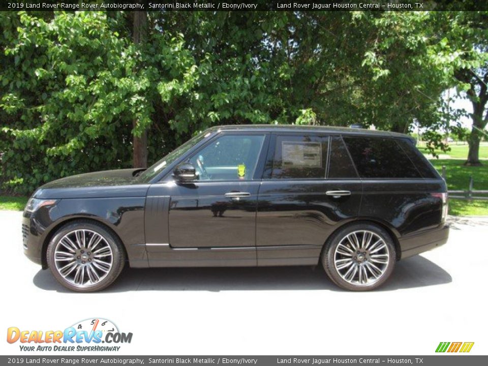 Santorini Black Metallic 2019 Land Rover Range Rover Autobiography Photo #11