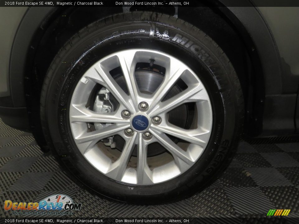 2018 Ford Escape SE 4WD Magnetic / Charcoal Black Photo #19