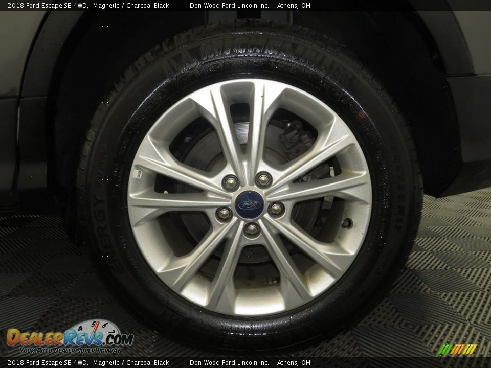 2018 Ford Escape SE 4WD Magnetic / Charcoal Black Photo #20