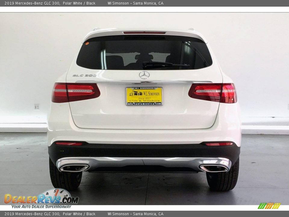 2019 Mercedes-Benz GLC 300 Polar White / Black Photo #3