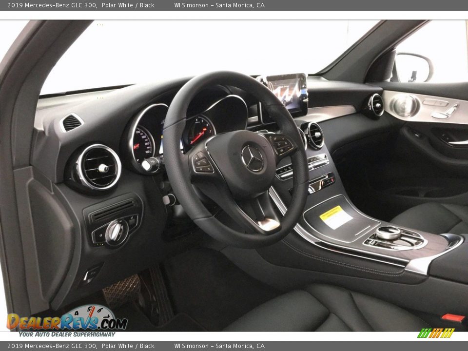 2019 Mercedes-Benz GLC 300 Polar White / Black Photo #4