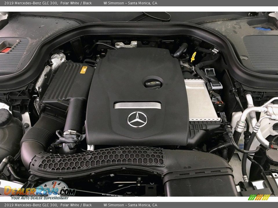 2019 Mercedes-Benz GLC 300 Polar White / Black Photo #8