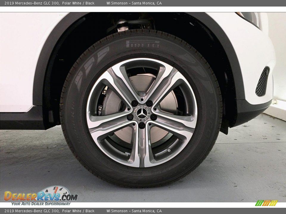 2019 Mercedes-Benz GLC 300 Polar White / Black Photo #9