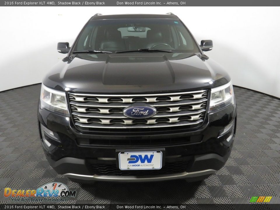 2016 Ford Explorer XLT 4WD Shadow Black / Ebony Black Photo #3