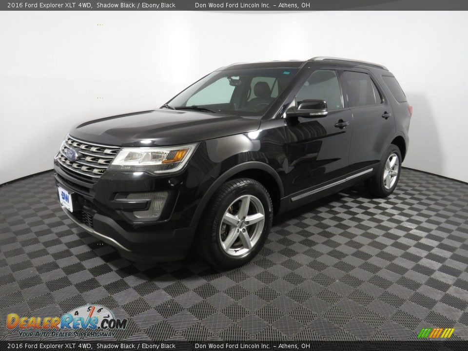 2016 Ford Explorer XLT 4WD Shadow Black / Ebony Black Photo #4