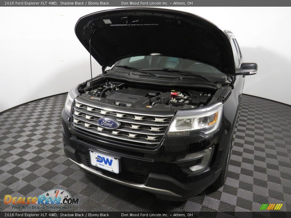 2016 Ford Explorer XLT 4WD Shadow Black / Ebony Black Photo #5