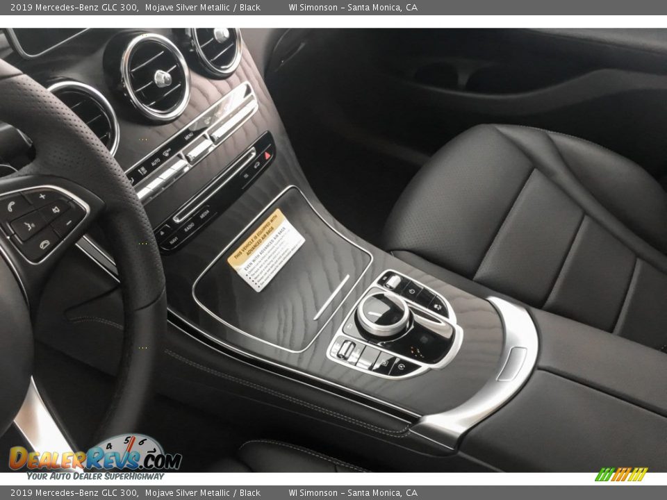 2019 Mercedes-Benz GLC 300 Mojave Silver Metallic / Black Photo #7
