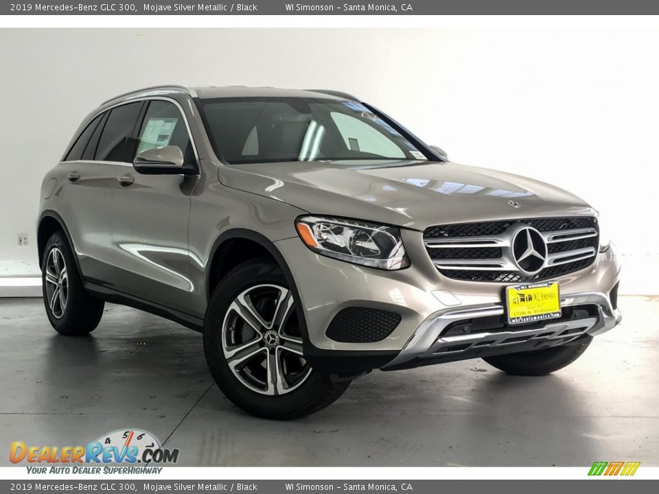 2019 Mercedes-Benz GLC 300 Mojave Silver Metallic / Black Photo #10