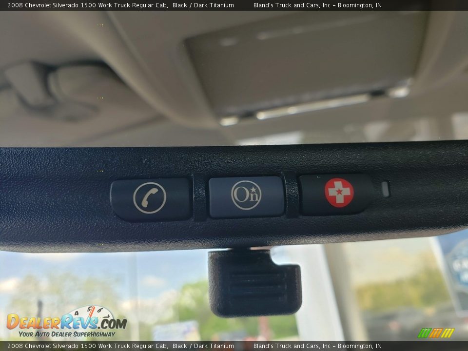 2008 Chevrolet Silverado 1500 Work Truck Regular Cab Black / Dark Titanium Photo #21