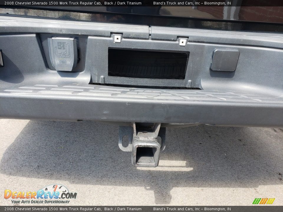 2008 Chevrolet Silverado 1500 Work Truck Regular Cab Black / Dark Titanium Photo #24