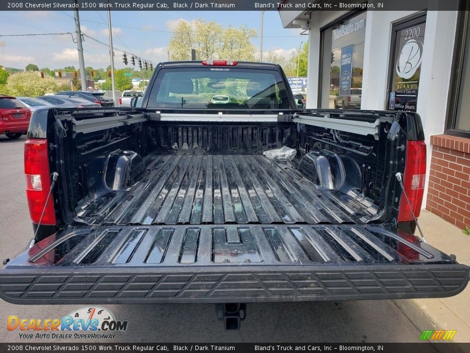 2008 Chevrolet Silverado 1500 Work Truck Regular Cab Black / Dark Titanium Photo #25