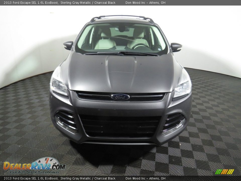 2013 Ford Escape SEL 1.6L EcoBoost Sterling Gray Metallic / Charcoal Black Photo #4