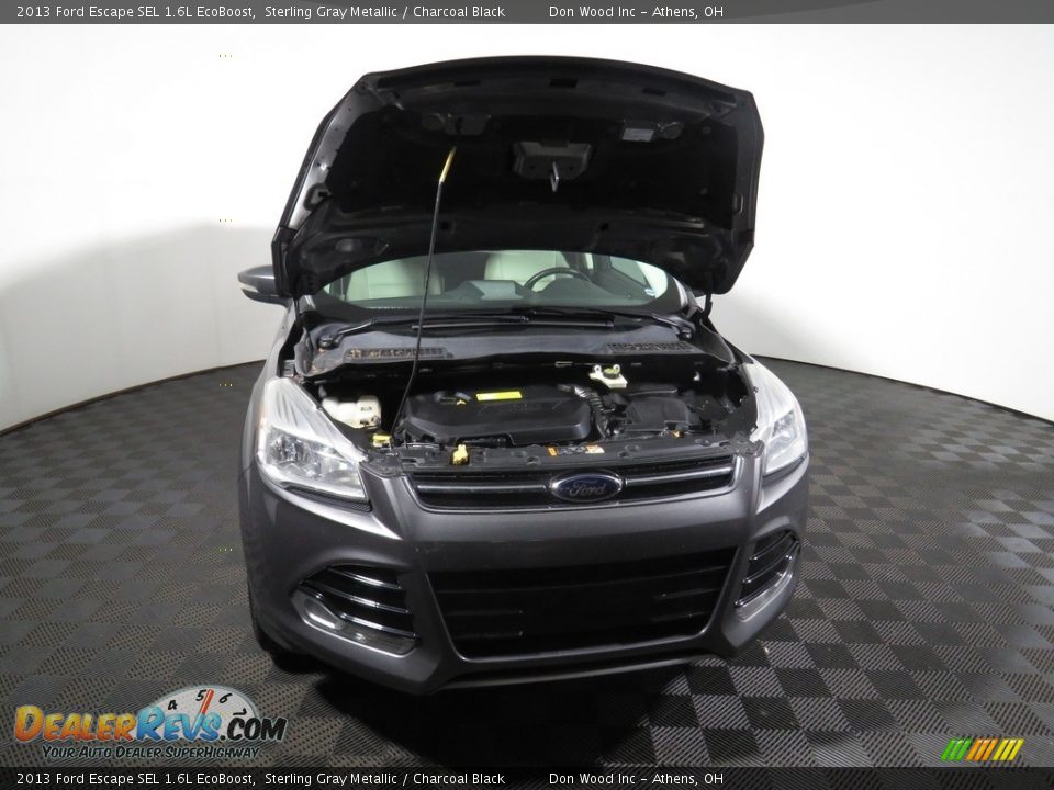 2013 Ford Escape SEL 1.6L EcoBoost Sterling Gray Metallic / Charcoal Black Photo #5