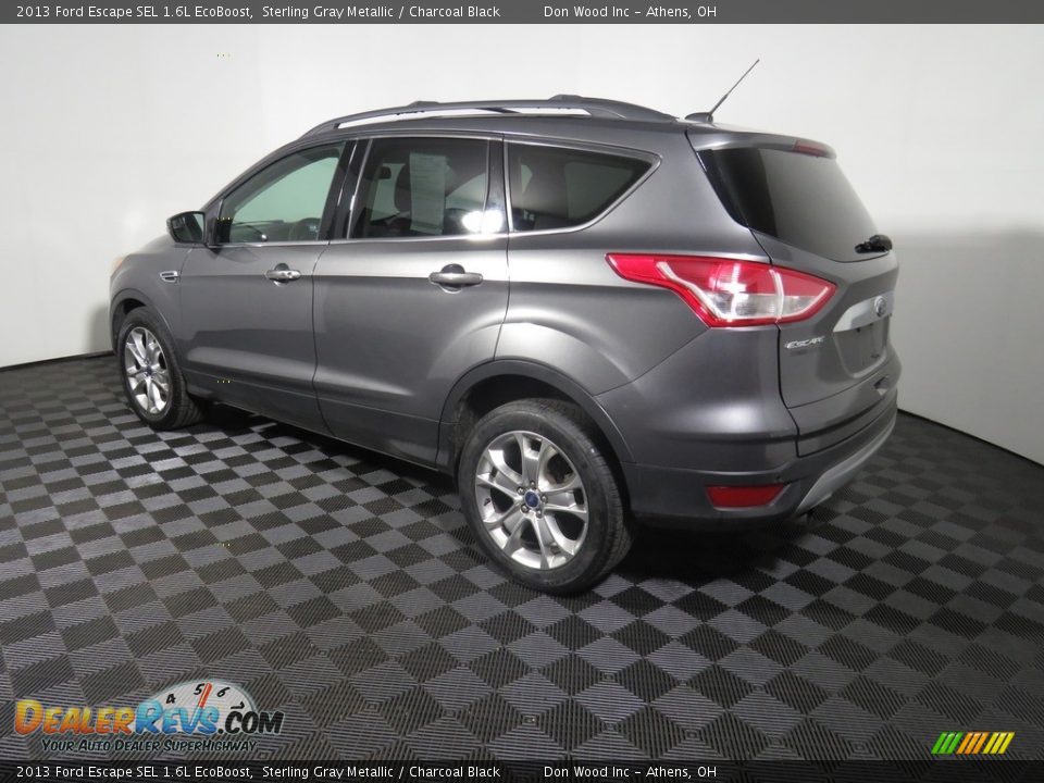 2013 Ford Escape SEL 1.6L EcoBoost Sterling Gray Metallic / Charcoal Black Photo #9