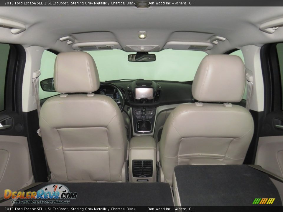 2013 Ford Escape SEL 1.6L EcoBoost Sterling Gray Metallic / Charcoal Black Photo #14