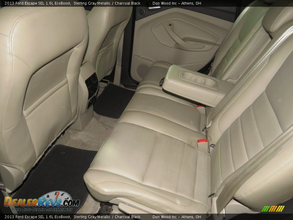 2013 Ford Escape SEL 1.6L EcoBoost Sterling Gray Metallic / Charcoal Black Photo #26