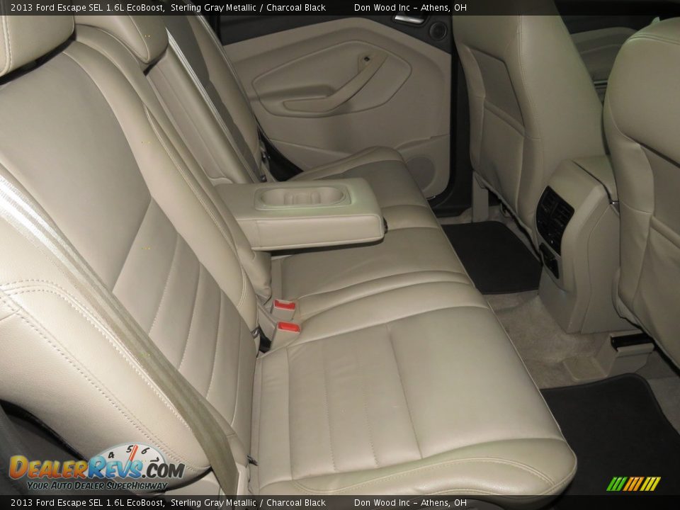 2013 Ford Escape SEL 1.6L EcoBoost Sterling Gray Metallic / Charcoal Black Photo #29