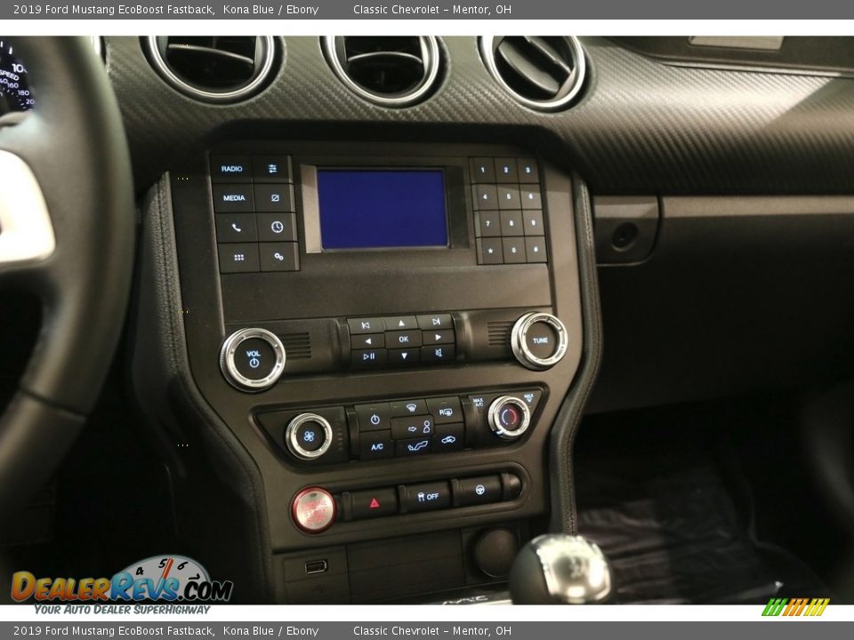 Controls of 2019 Ford Mustang EcoBoost Fastback Photo #9