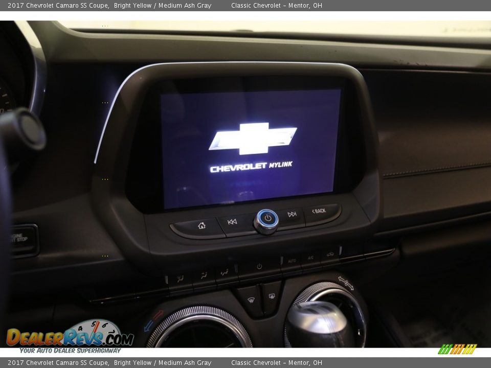 2017 Chevrolet Camaro SS Coupe Bright Yellow / Medium Ash Gray Photo #8