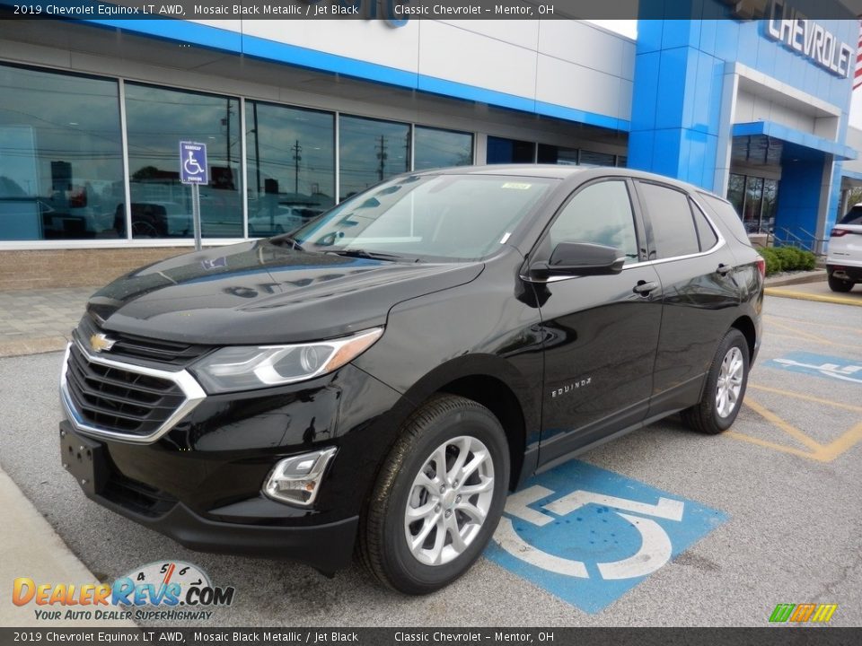 2019 Chevrolet Equinox LT AWD Mosaic Black Metallic / Jet Black Photo #1