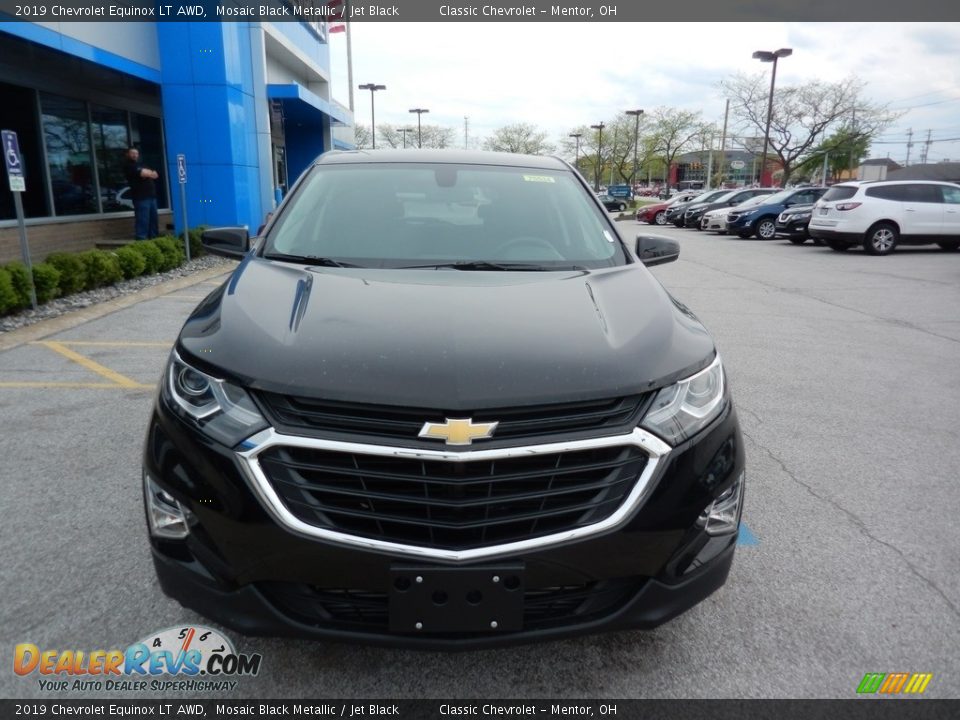 2019 Chevrolet Equinox LT AWD Mosaic Black Metallic / Jet Black Photo #2