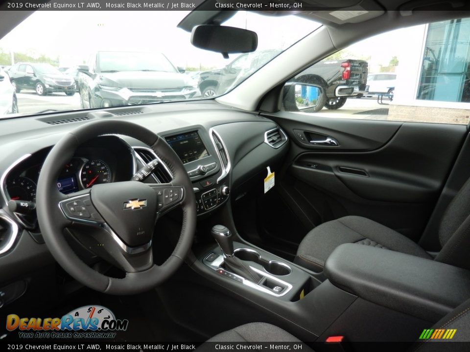 2019 Chevrolet Equinox LT AWD Mosaic Black Metallic / Jet Black Photo #6