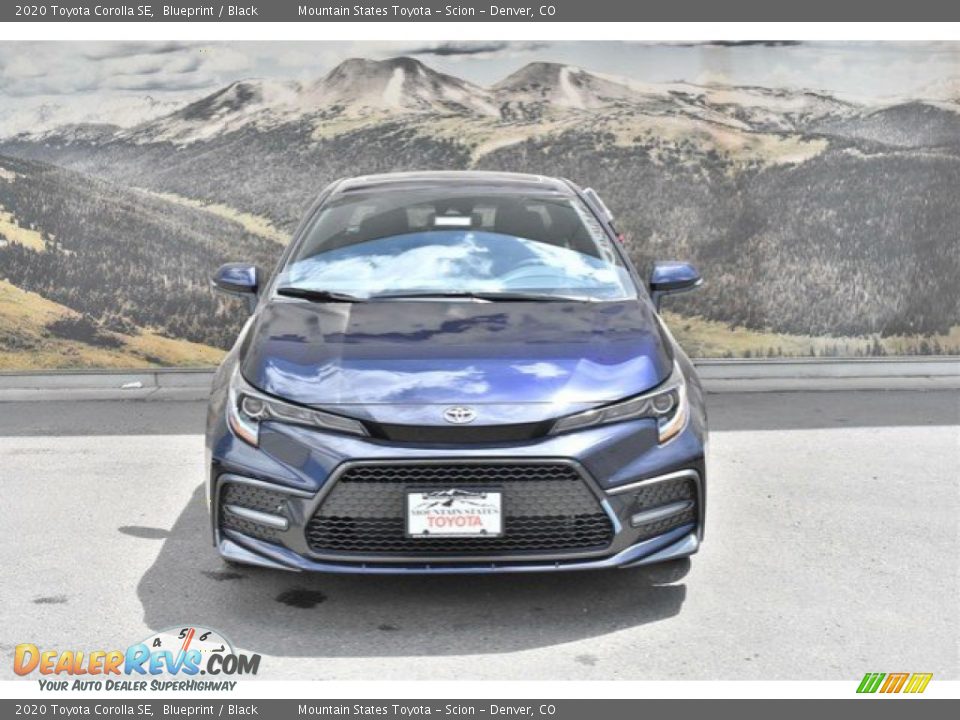 2020 Toyota Corolla SE Blueprint / Black Photo #2