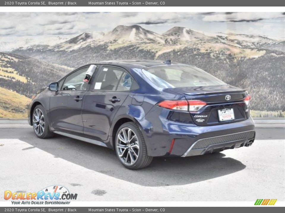 2020 Toyota Corolla SE Blueprint / Black Photo #3