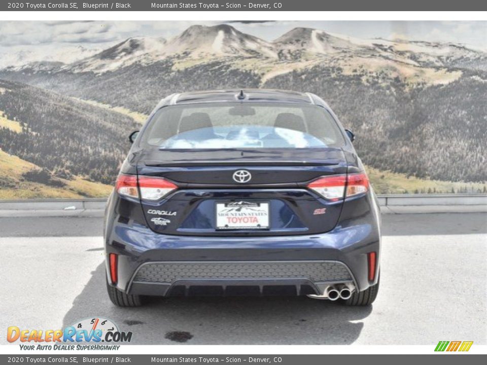 2020 Toyota Corolla SE Blueprint / Black Photo #4