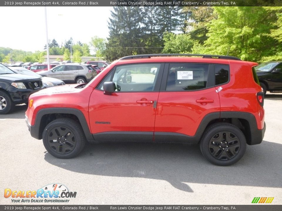 2019 Jeep Renegade Sport 4x4 Colorado Red / Black Photo #3