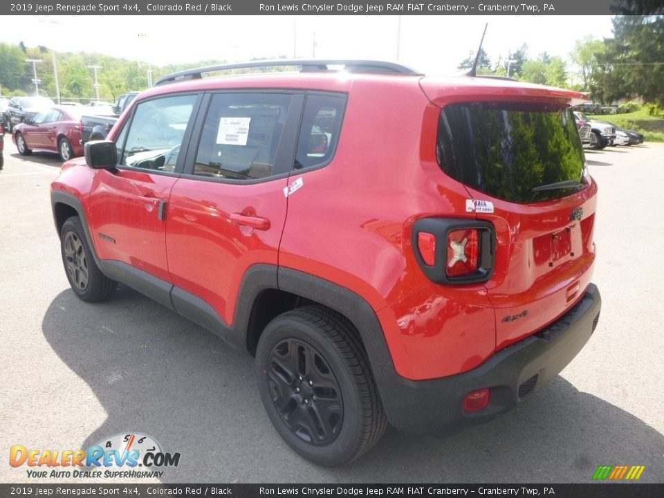 2019 Jeep Renegade Sport 4x4 Colorado Red / Black Photo #4