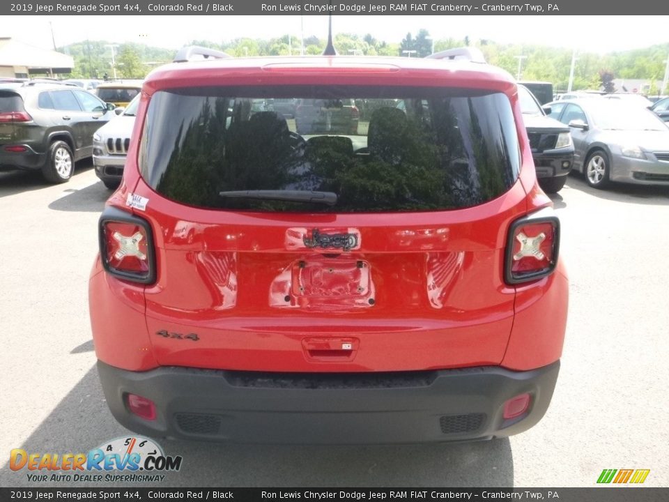 2019 Jeep Renegade Sport 4x4 Colorado Red / Black Photo #5