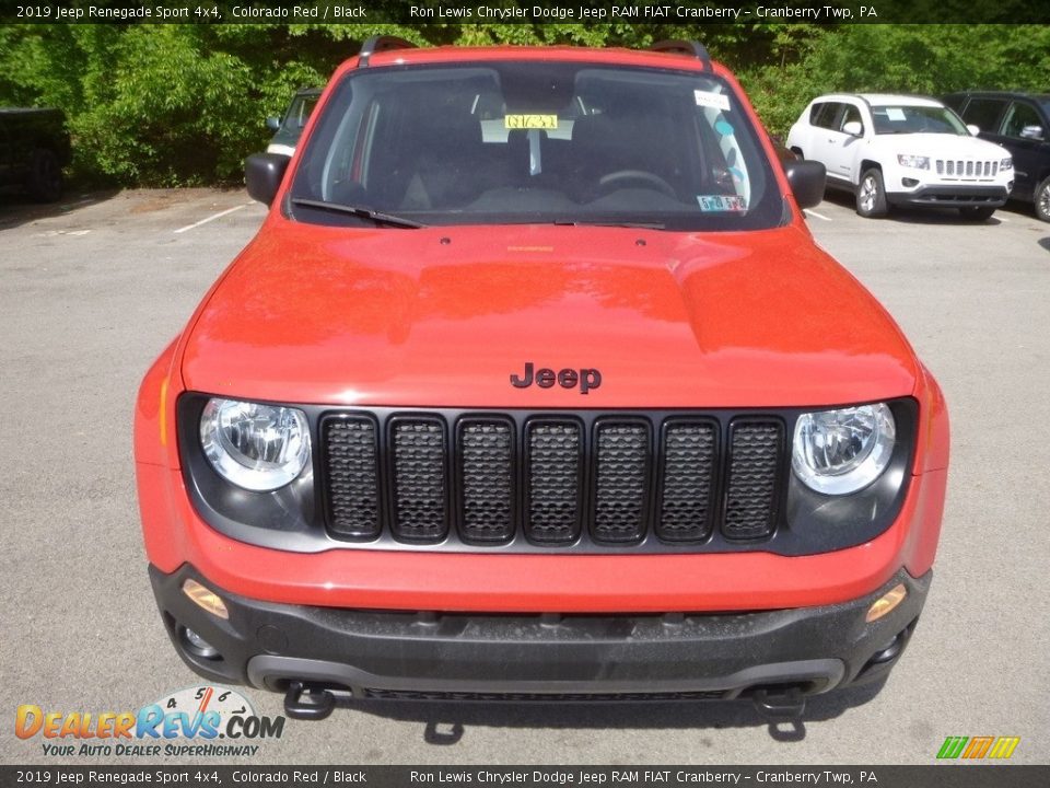 2019 Jeep Renegade Sport 4x4 Colorado Red / Black Photo #9