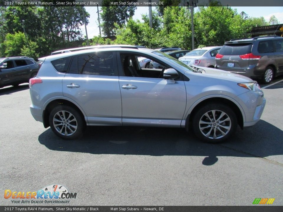2017 Toyota RAV4 Platinum Silver Sky Metallic / Black Photo #5