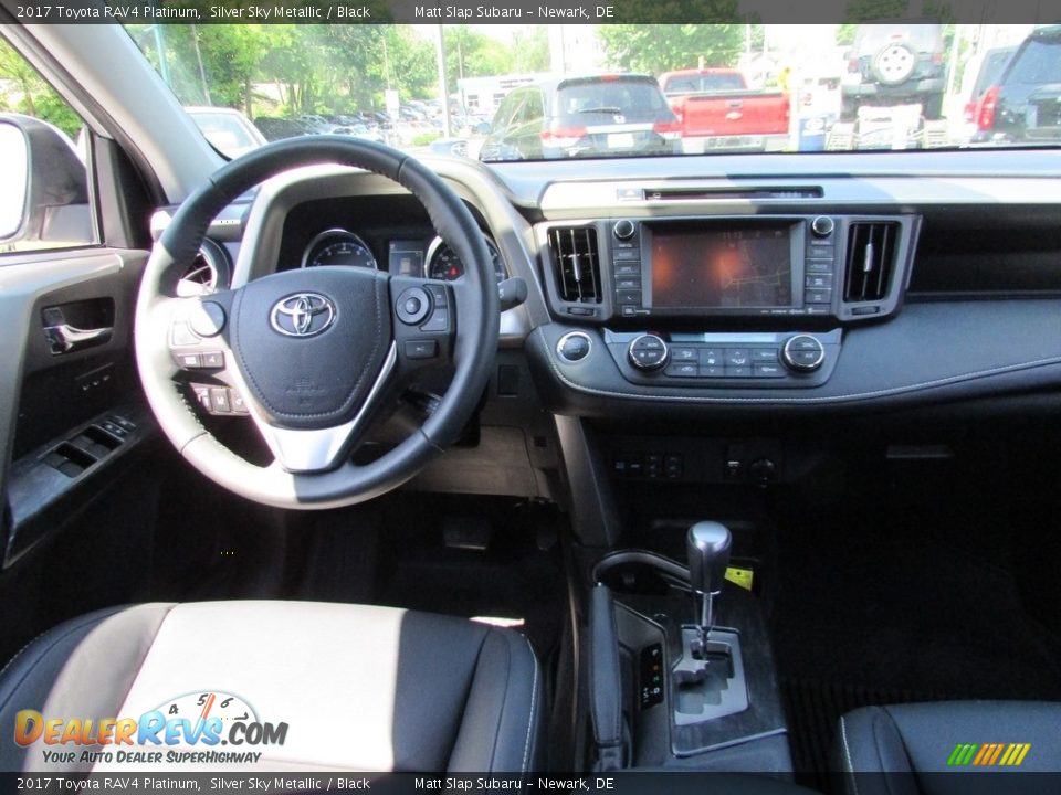 2017 Toyota RAV4 Platinum Silver Sky Metallic / Black Photo #10