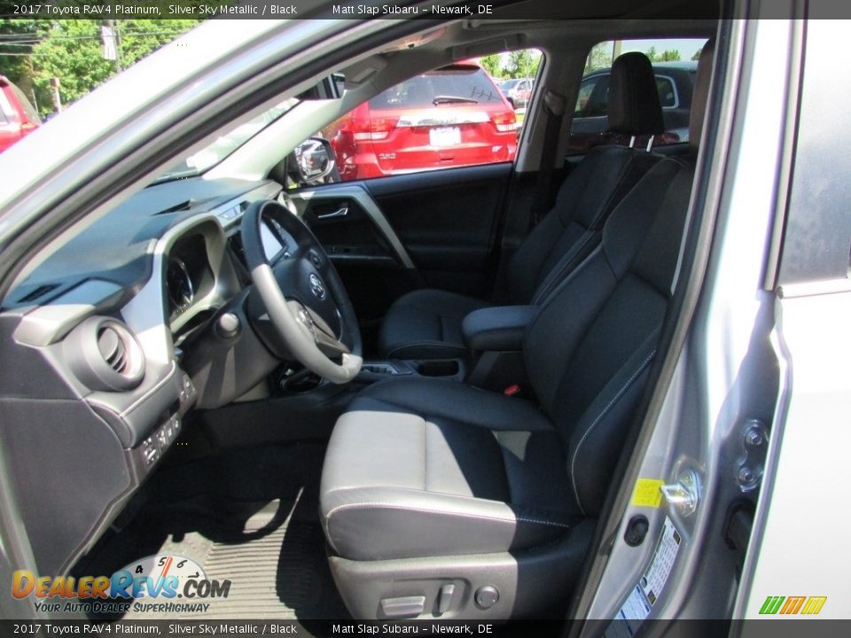 2017 Toyota RAV4 Platinum Silver Sky Metallic / Black Photo #13