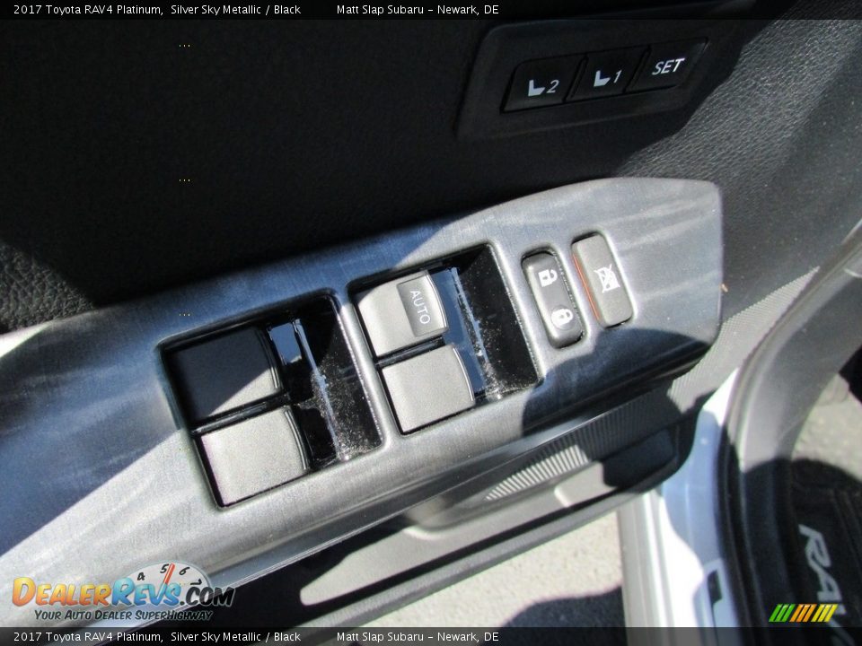 2017 Toyota RAV4 Platinum Silver Sky Metallic / Black Photo #15