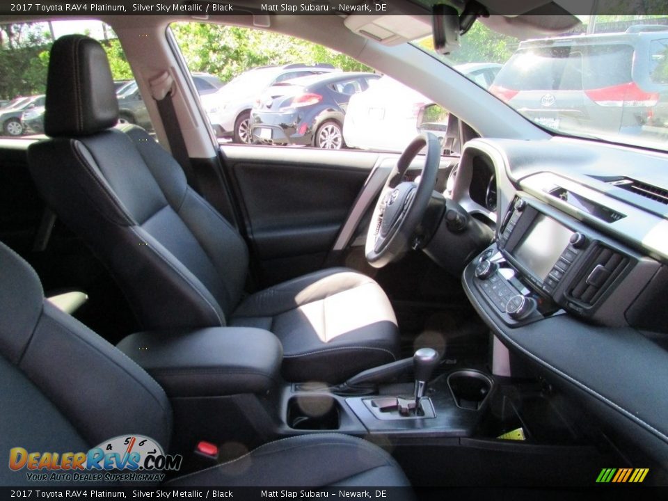 2017 Toyota RAV4 Platinum Silver Sky Metallic / Black Photo #17