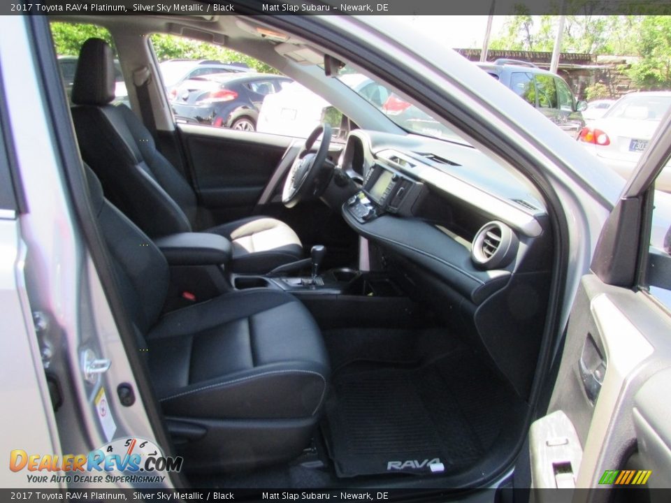 2017 Toyota RAV4 Platinum Silver Sky Metallic / Black Photo #18