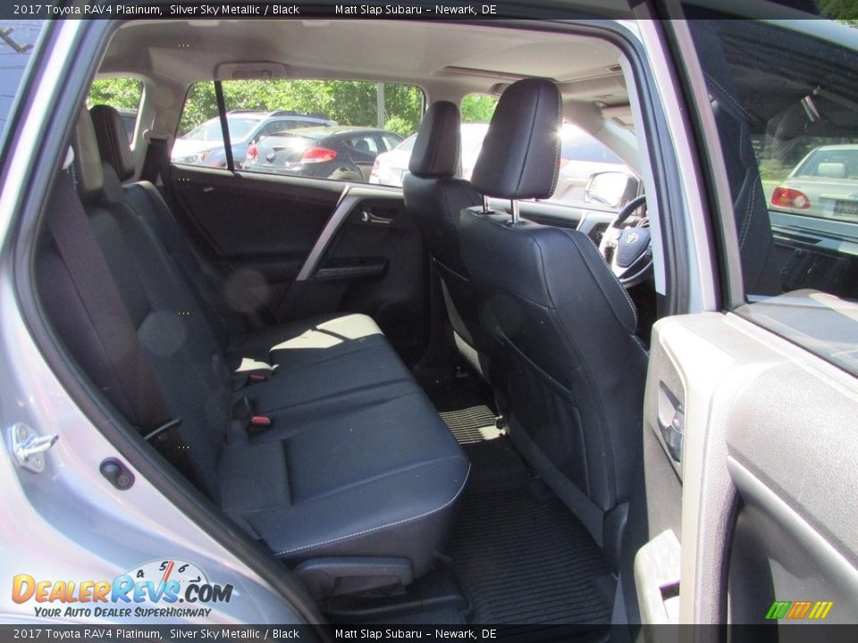 2017 Toyota RAV4 Platinum Silver Sky Metallic / Black Photo #19