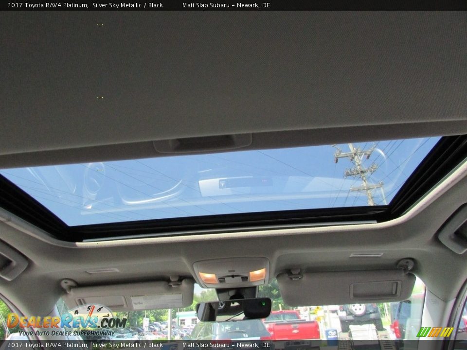 2017 Toyota RAV4 Platinum Silver Sky Metallic / Black Photo #21