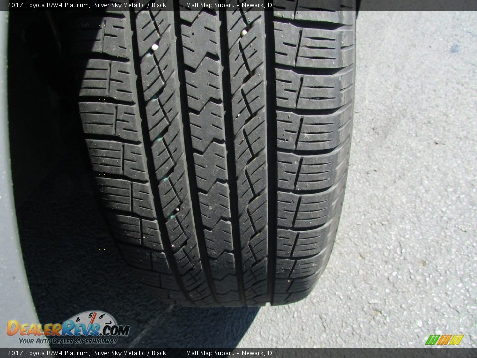 2017 Toyota RAV4 Platinum Silver Sky Metallic / Black Photo #24